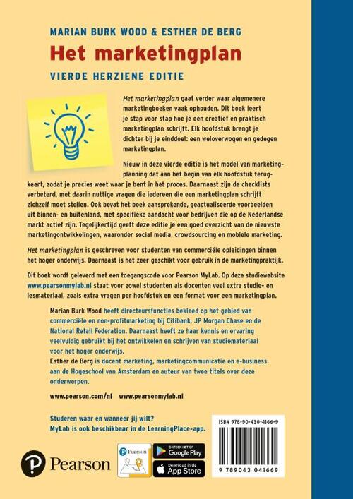 Het marketingplan, 4e herziene editie met MyLab NL
