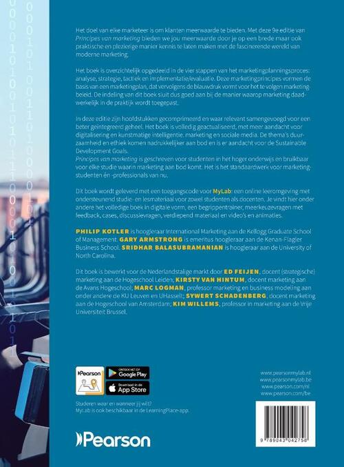 Principes van marketing, 9e editie met MyLab NL toegangscode