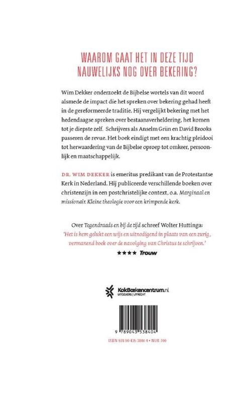 Oproep tot omkeer