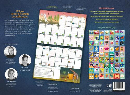 De handigste Super Family Planner 2024 | Boek | 9789043928014 | ReadShop
