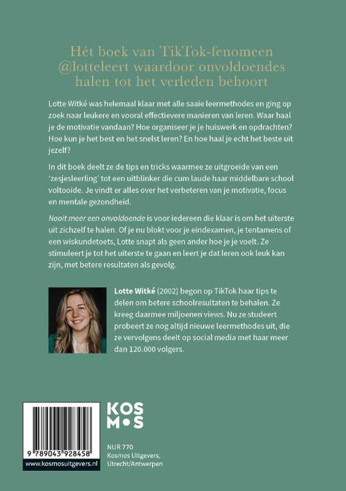 Nooit meer een onvoldoende