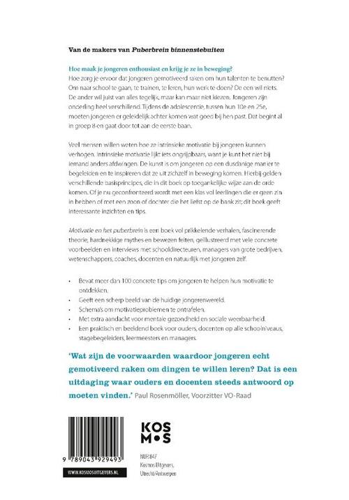 Motivatie en het puberbrein