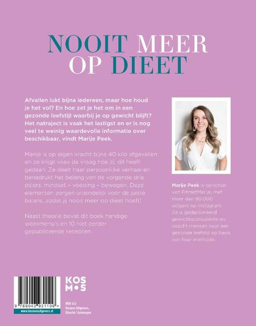 Nooit meer op dieet