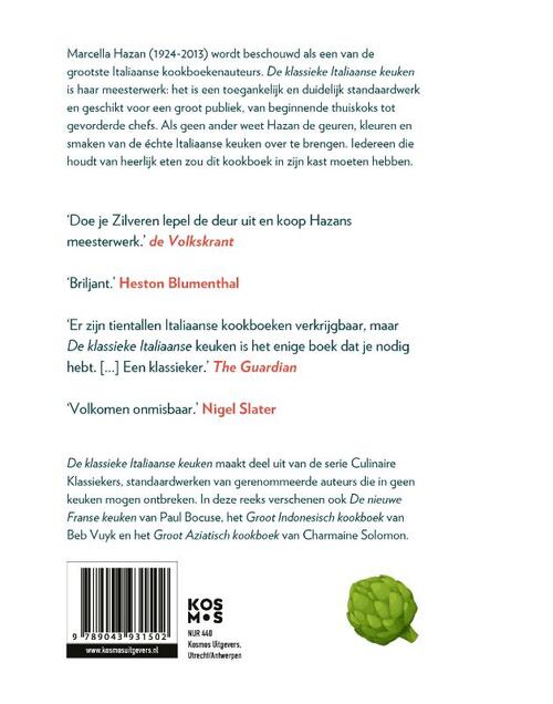 De Klassieke Italiaanse keuken