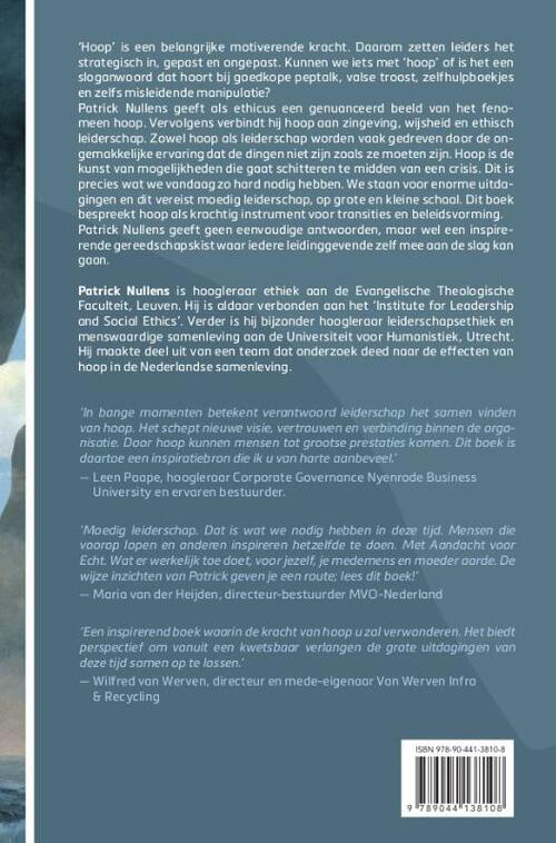 Hoop als kunst van verantwoord leiderschap