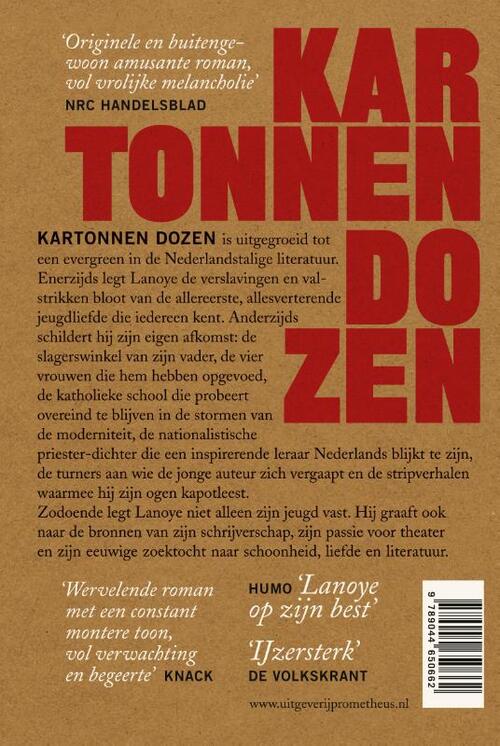 Ontdekking weefgetouw Van Kartonnen dozen, Tom Lanoye | Boek | 9789044650662 | ReadShop