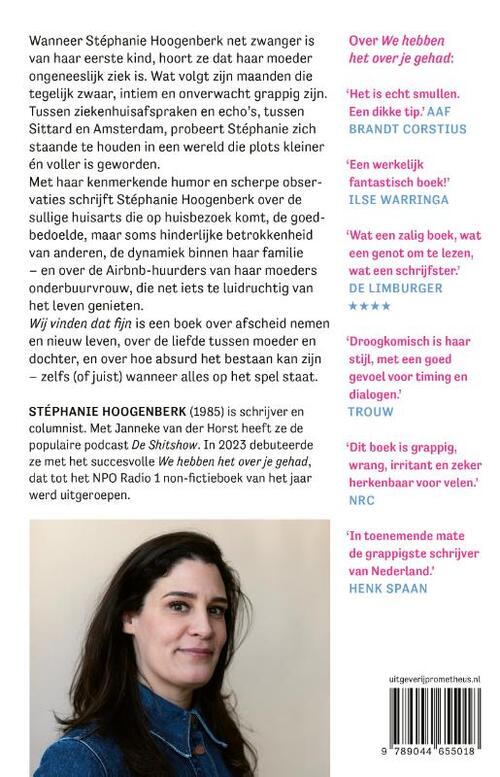 Wij vinden dat fijn