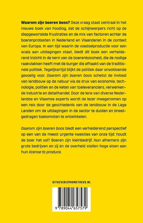 Daarom zijn boeren boos