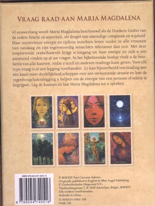 De wijsheid van Maria Magdalena - Orakelkaarten