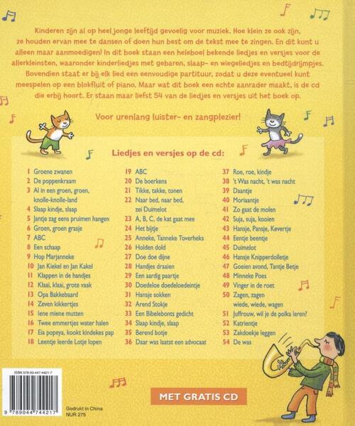 De leukste kinderliedjes en versjes