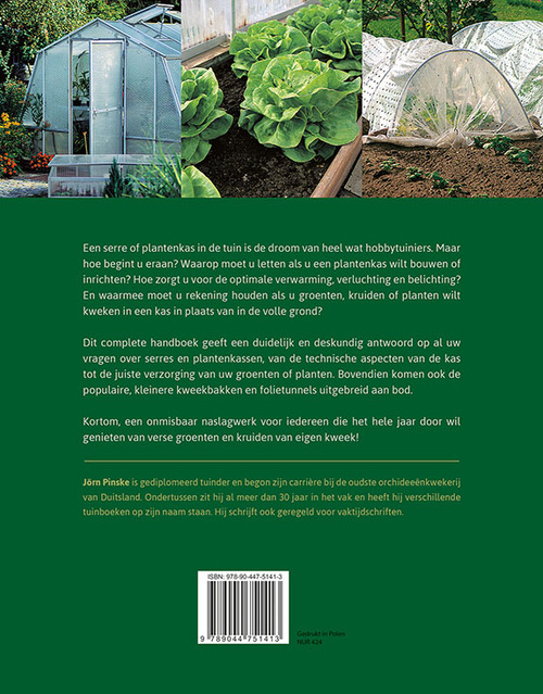 Praktisch handboek plantenkas, serre, kweekbak en folietunnel