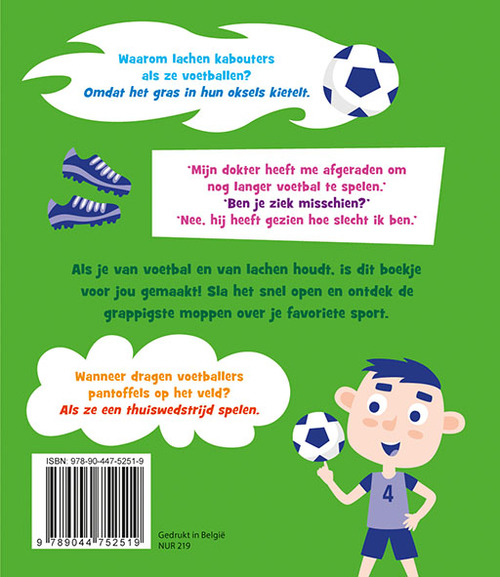 De grappigste voetbalmoppen voor kinderen