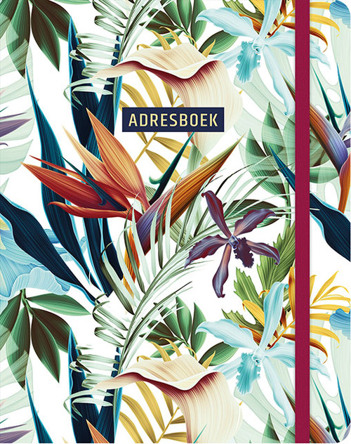 Adresboek (groot) - Tropical