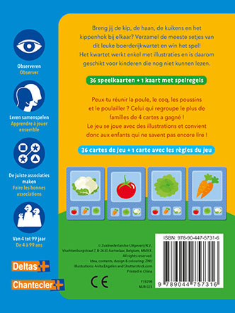 Mijn eerste kwartet - Op de boerderij / Mon premier jeu des familles - A la ferme