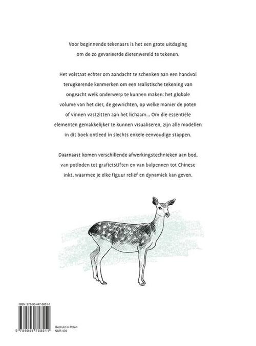 Stap voor stap dieren leren tekenen