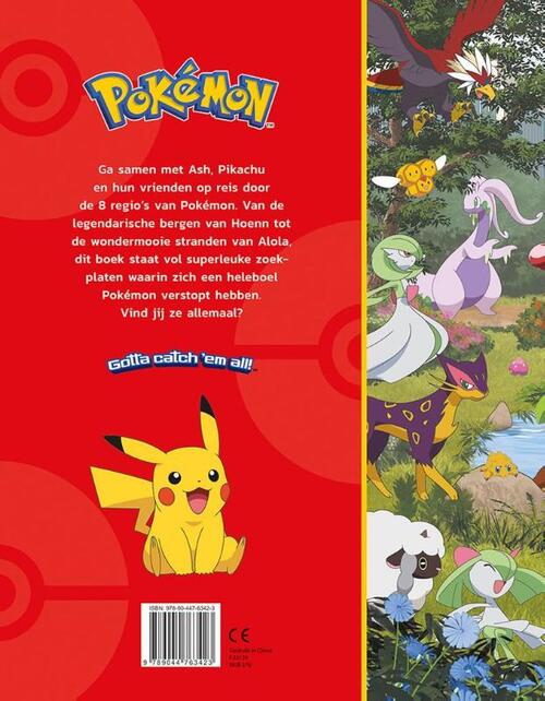 magie Kietelen Somber Pokémon kijk- en zoekboek, Centrale Uitgeverij Deltas | Boek |  9789044763423 | ReadShop