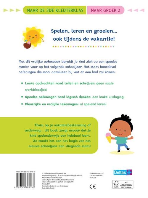 Vakantie oefenpret - Leuke tel- en schrijfoefeningen