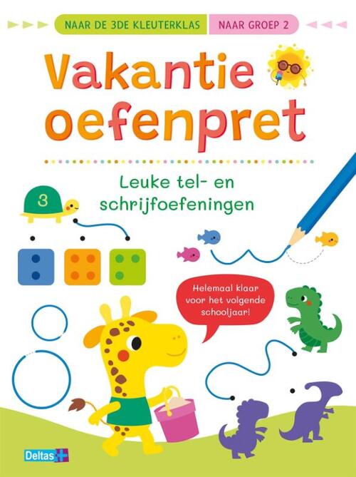 Vakantie oefenpret - Leuke tel- en schrijfoefeningen