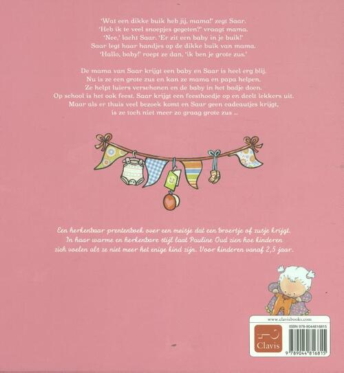Saar wordt grote zus