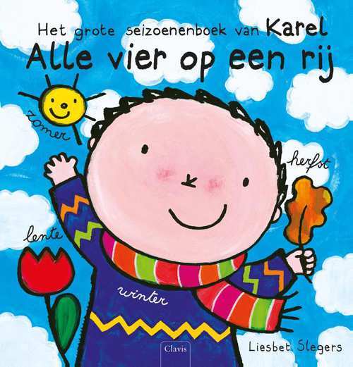 Alle vier op een rij. Het grote seizoenenboek van Karel (geseald met strandbal)