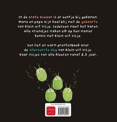 Klein wit visje is geboren