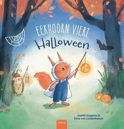 Eekhoorn viert Halloween