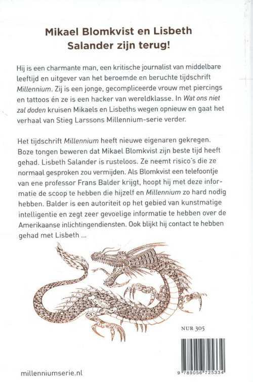 Millennium 4 - Wat ons niet zal doden