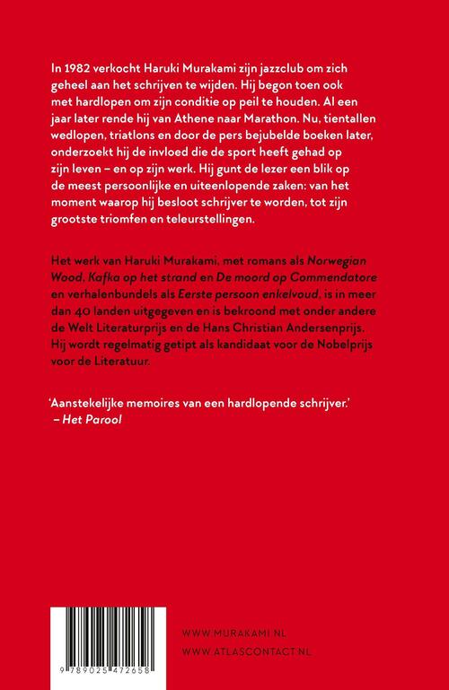 Waarover ik praat als ik over hardlopen praat