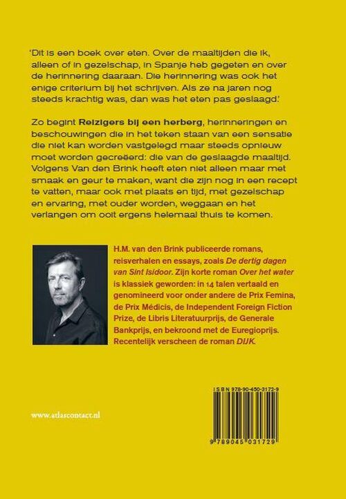 Reizigers bij een herberg