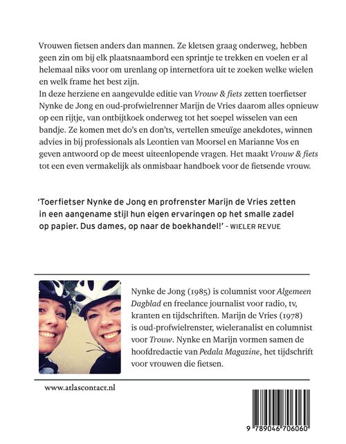 Vrouw en fiets