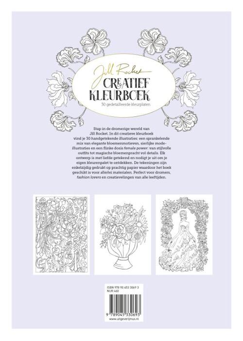Jill Rocket : Creatief kleurboek
