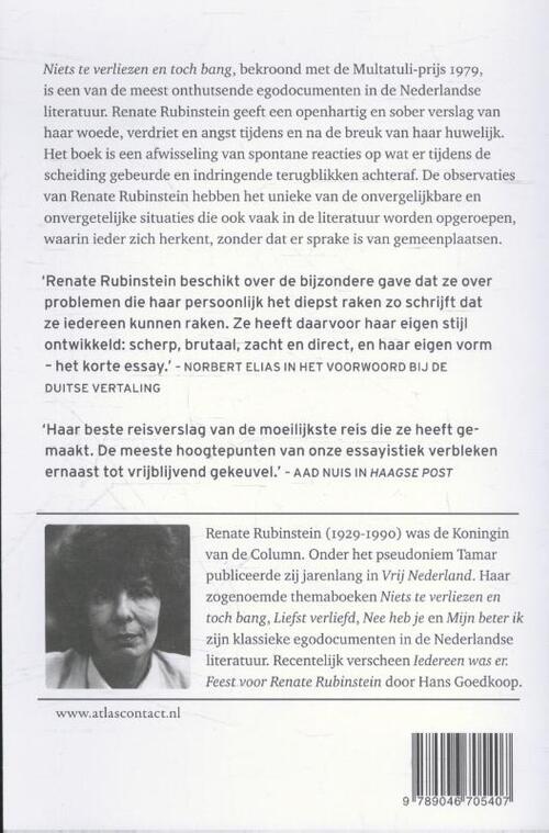 Niets te verliezen en toch bang