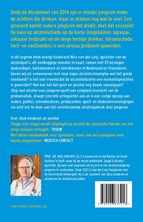 Stop met alcohol voor jongeren