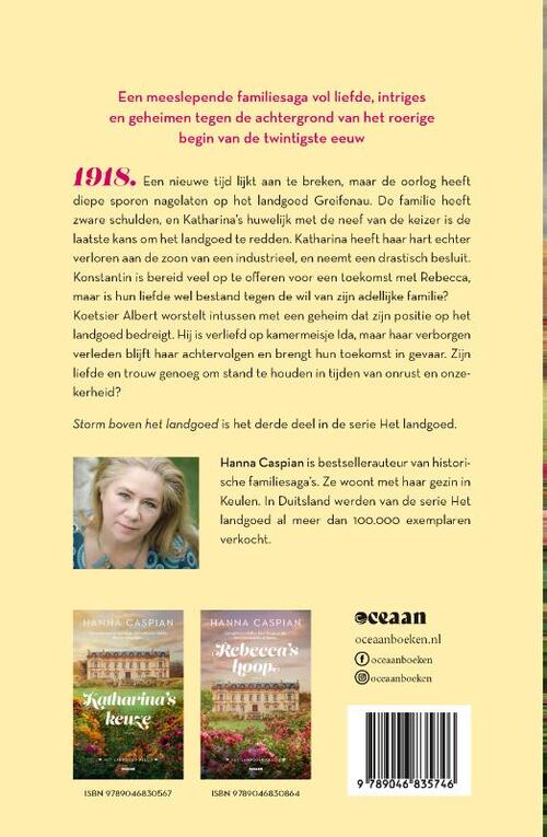 Storm boven het landgoed