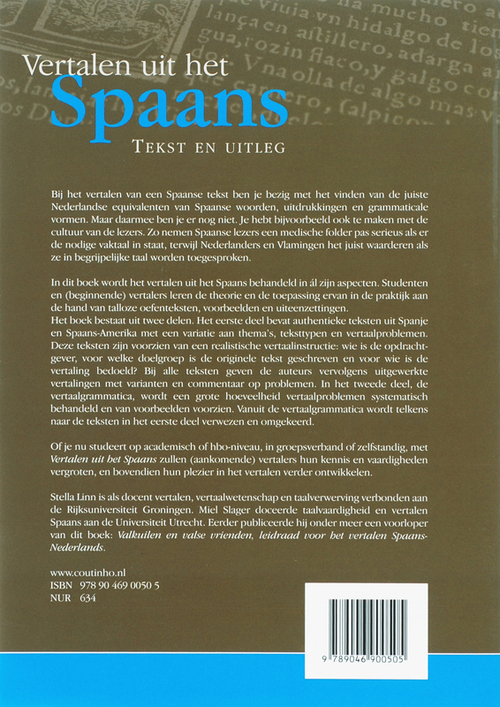 Vertalen uit het Spaans