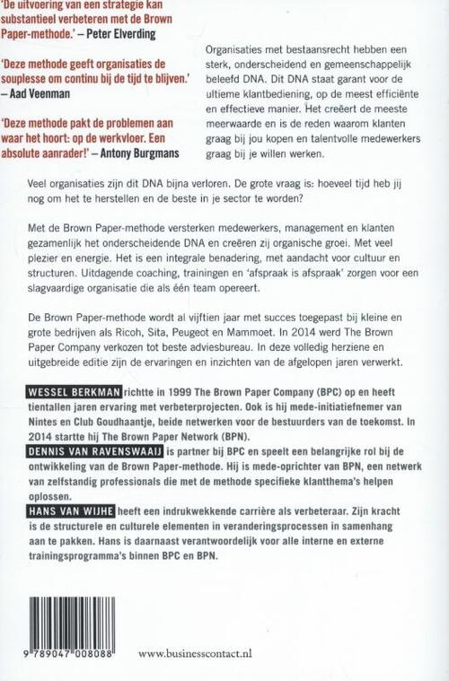 De brown paper methode