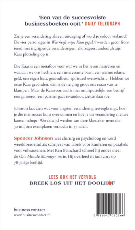 Wie heeft mijn kaas gepikt?