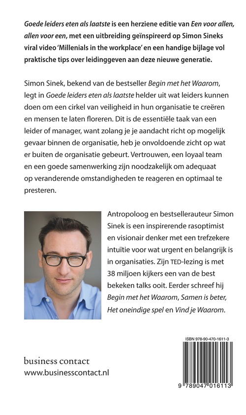 Goede leiders eten als laatste