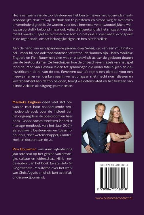 Eenzaam aan de top