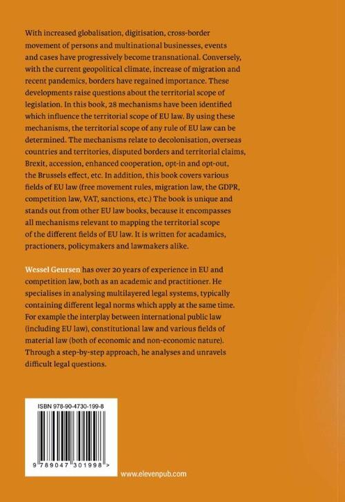 Mapping the Territorial Scope of EU Law