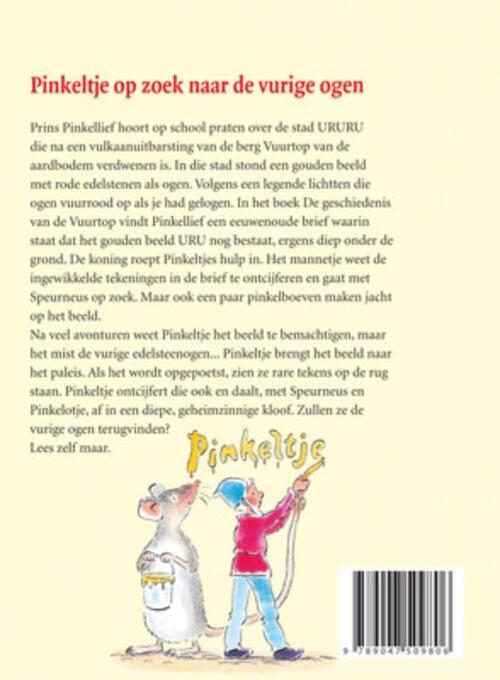 Pinkeltje op zoek naar de vurige ogen