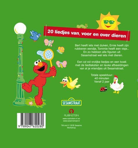 Dierendingen, Sesamstraat - Boek + CD