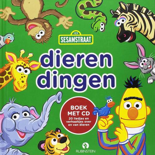Dierendingen, Sesamstraat - Boek + CD