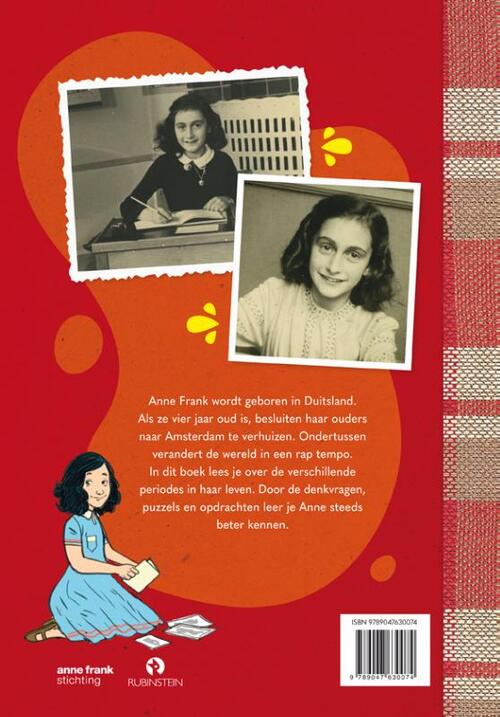 De wereld van Anne Frank, Lees en doeboek