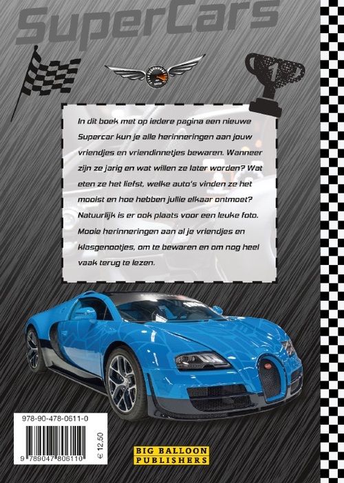 SuperCars Vriendenboek