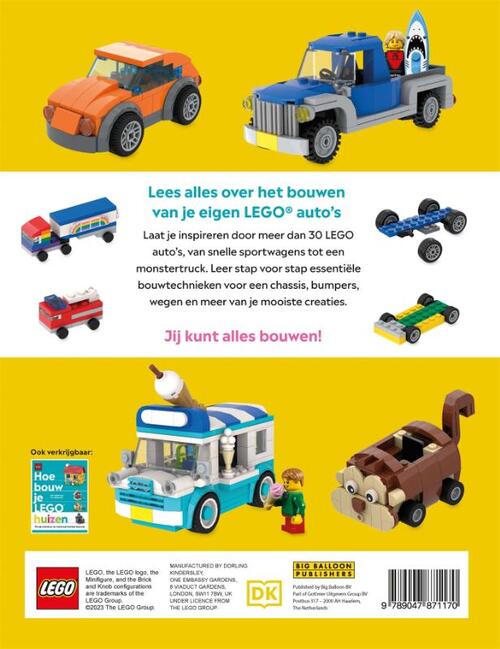 Hoe je LEGO auto's, Diversen | Boek | | ReadShop