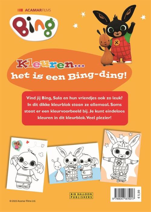 Kleuren met Bing en Flop