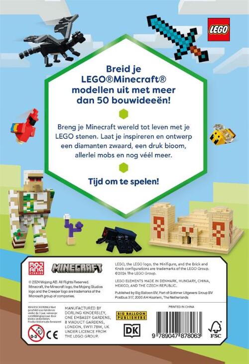 LEGO Minecraft ideeën
