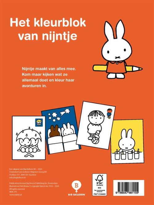 Nijntje kleurblok