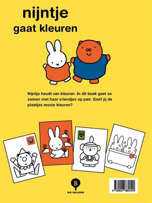 Nijntje gaat kleuren